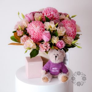 Beautiful Pastel Mum (Gift Set)